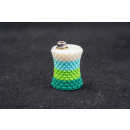 Thumb knobs multicolored Diabolo Spring