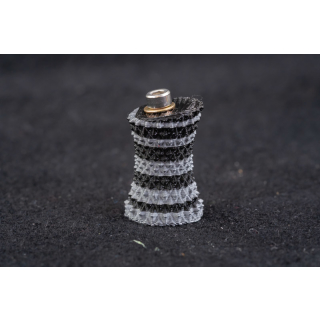 Thumb knobs multicolored Diabolo Angled Raven