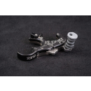 Thumb knobs multicolored Diabolo Angled Raven