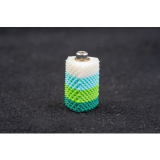 Thumb knobs multicolored Tri-Face Spring