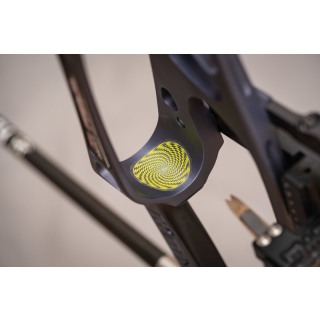 Positive Energy Sticker - Big Yellow