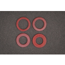 Scope aperture reducer Shibuya Scope 29mm Clear Red