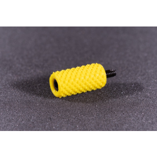 Thumb peg for backtension releases Slim Yellow