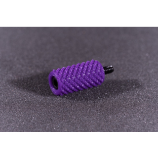 Thumb peg for backtension releases Slim Purple