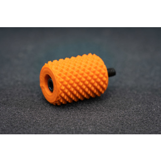 Thumb peg for backtension releases Barrel Orange