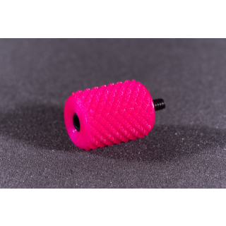 Thumb peg for backtension releases Barrel Pink