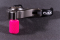 Thumb peg for backtension releases Barrel Pink
