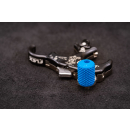Thumb knobs for trigger releases Barrel Blue