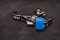 Thumb knobs for trigger releases Barrel Blue