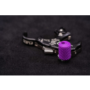 Daumentrommeln für Trigger Release Barrel Lila