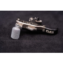 Thumb knobs for trigger releases Barrel Silver