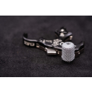 Thumb knobs for trigger releases Barrel Silver