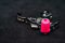 Thumb knobs for trigger releases Barrel Angled Pink