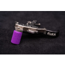 Daumentrommeln für Trigger Release Barrel Angled Lila
