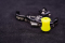 Thumb knobs for trigger releases Diabolo Fluo Yellow