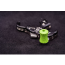 Thumb knobs for trigger releases Diabolo Apple green