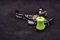 Thumb knobs for trigger releases Diabolo Apple green