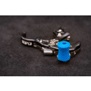 Thumb knobs for trigger releases Diabolo Blue