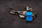 Thumb knobs for trigger releases Diabolo Blue