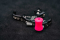 Thumb knobs for trigger releases Diabolo Pink