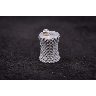 Daumentrommeln für Trigger Release Diabolo Silber