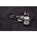 Daumentrommeln für Trigger Release Diabolo Silber