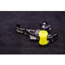 Thumb knobs for trigger releases Diabolo Angled Fluo Yellow
