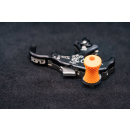 Thumb knobs for trigger releases Diabolo Angled Orange