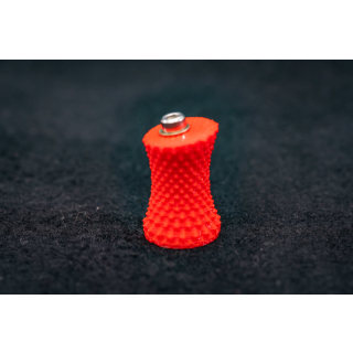 Thumb knobs for trigger releases Diabolo Angled Red