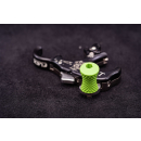 Thumb knobs for trigger releases Diabolo Angled Apple green