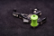 Thumb knobs for trigger releases Diabolo Angled Apple green
