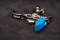 Thumb knobs for trigger releases Wing Blue