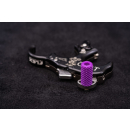 Thumb knobs for trigger releases Slim Purple